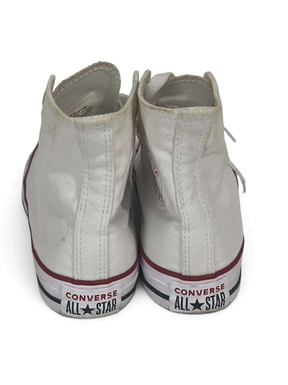 Converse Chuck Taylor All Star High Top White Sneakers Women's Size 6.5 Classic